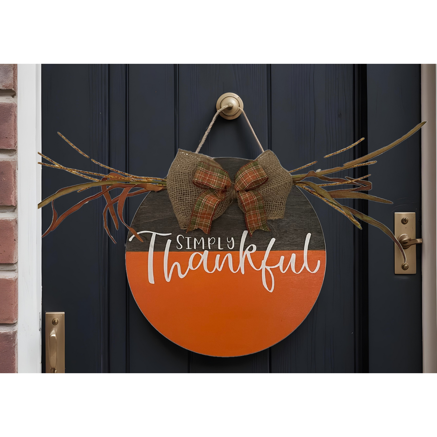 Custom Door Hanger – Personalized Front Door Sign – Seasonal, Holiday & Everyday Home Decor – Handmade Welcome Sign