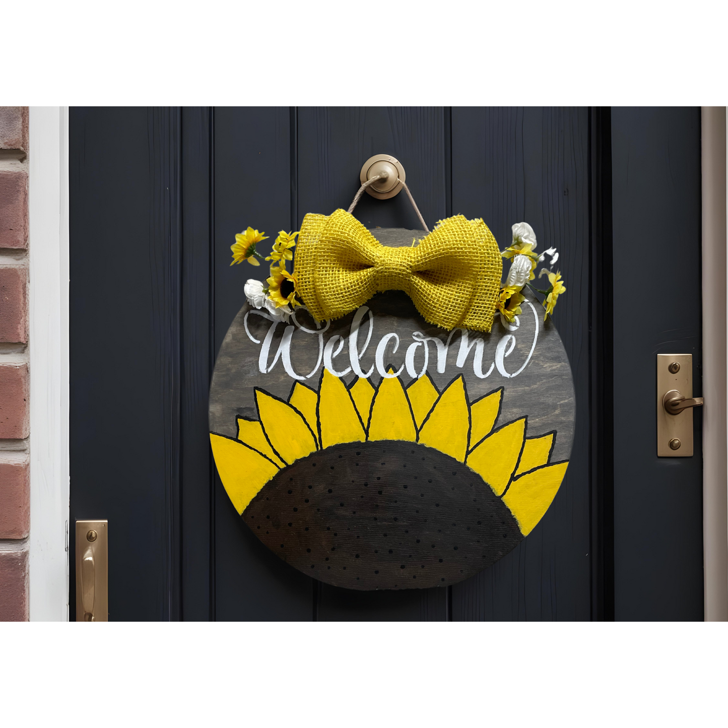 Custom Door Hanger – Personalized Front Door Sign – Seasonal, Holiday & Everyday Home Decor – Handmade Welcome Sign