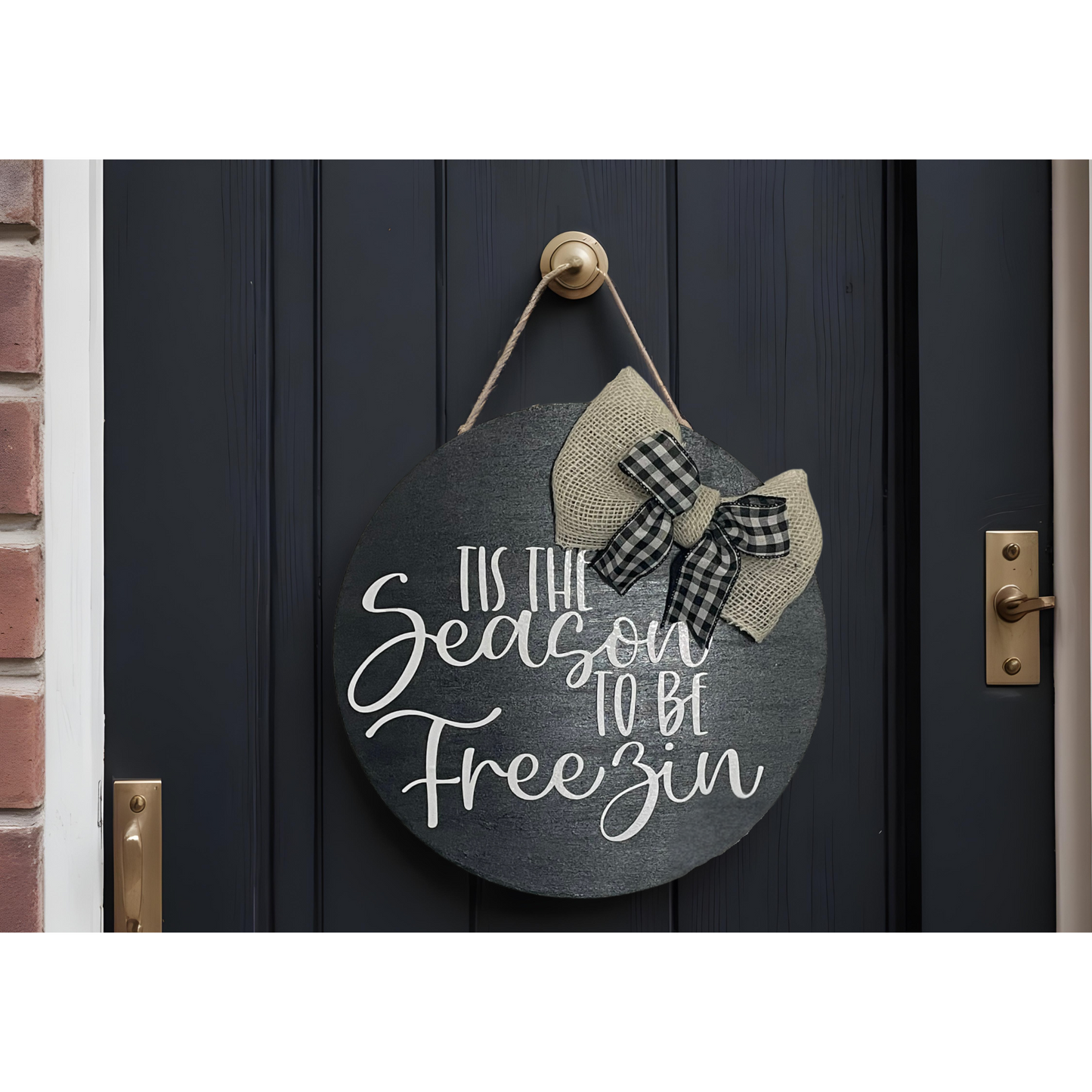 Custom Door Hanger – Personalized Front Door Sign – Seasonal, Holiday & Everyday Home Decor – Handmade Welcome Sign