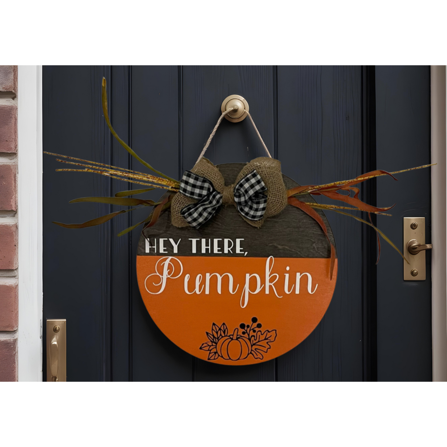 Custom Door Hanger – Personalized Front Door Sign – Seasonal, Holiday & Everyday Home Decor – Handmade Welcome Sign