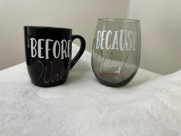 Mug/Wineglass Set