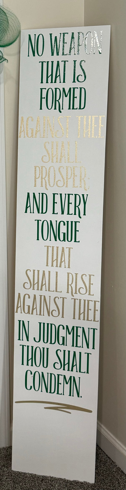 Custom 5–7 Ft Welcome Sign – Personalized Porch Sign – Tall Wooden Front Door Décor – Seasonal Farmhouse Entryway Decoration – Handmade