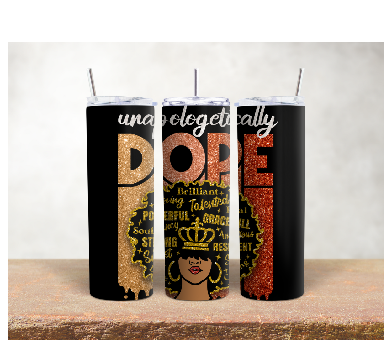 Custom 20oz Skinny Tumbler – Personalized Insulated Cup – Stainless Steel Travel Mug – Handmade Drinkware Gift – Everyday & Seasonal Designs