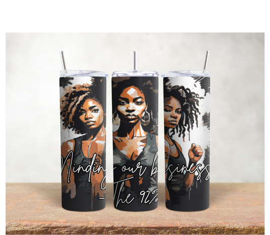 Custom 20oz Skinny Tumbler – Personalized Insulated Cup – Stainless Steel Travel Mug – Handmade Drinkware Gift – Everyday & Seasonal Designs