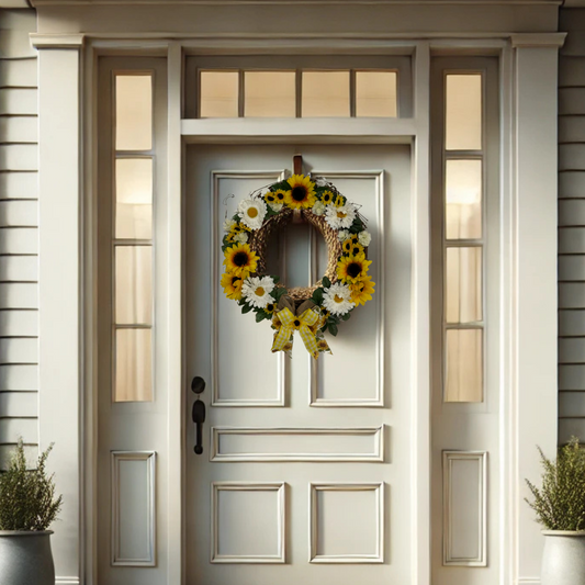 Custom Grapevine Wreath – Handmade Front Door Wreath – Seasonal, Holiday & Everyday Porch Décor – Personalized Home Decoration